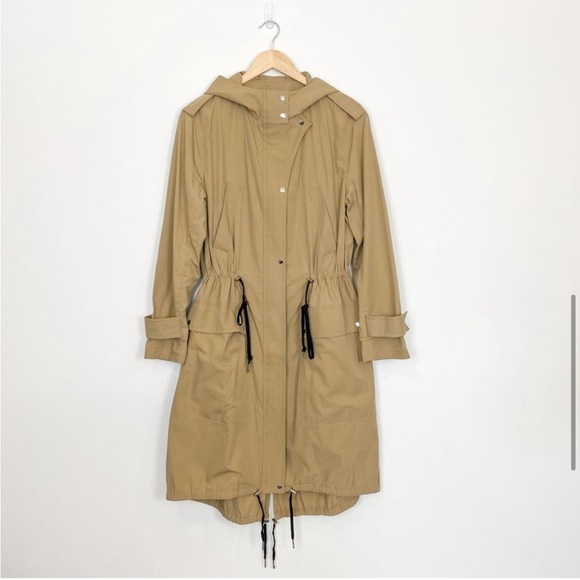 A.L.C. | Carine Hooded Utility Trench Coat 4 - Picture 1 of 14